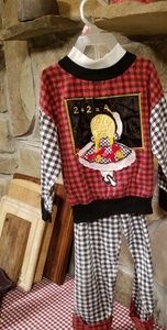 Vintage school girl outfit.